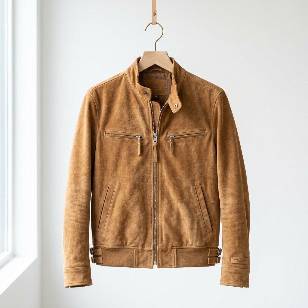Suede Trucker Jacket